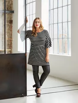 Выкройка: Туника с приспущенными проймами