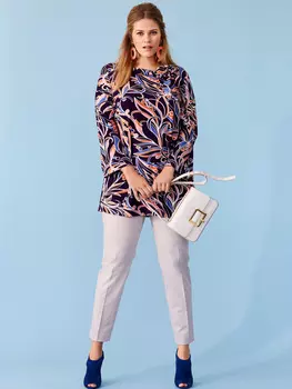 Выкройка: Туника с расклешенными рукавами