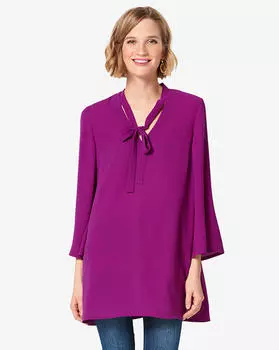 Выкройка: Туника с расклешенными рукавами