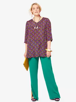 Выкройка: Туника с рукавами 3/4