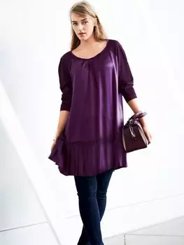 Выкройка: Туника с рукавами реглан