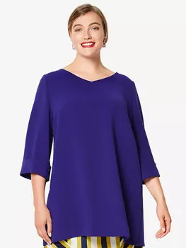 Выкройка: Туника с треугольным вырезом