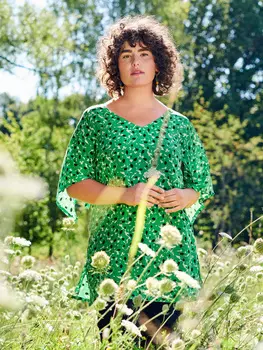 Выкройка: Туника с V-вырезом