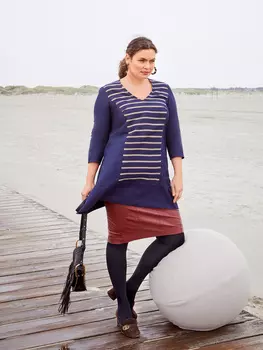 Выкройка: Туника с V-вырезом