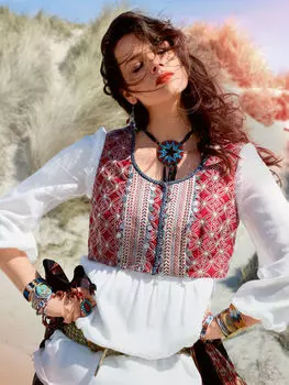 Выкройка: Туника с высокой талией