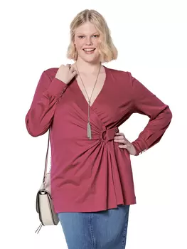 Выкройка: Туника с запахом