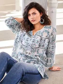 Выкройка: Туника широкого кроя