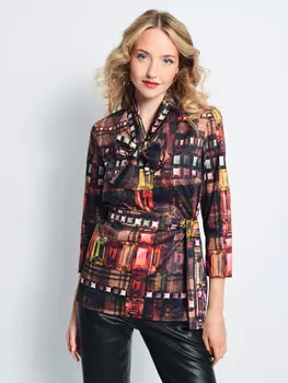 Выкройка: Удлиненная блузка