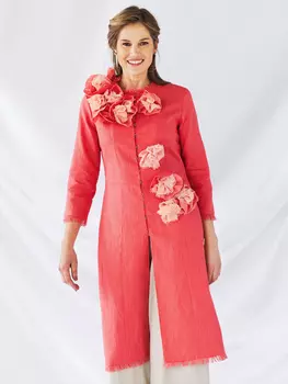 Выкройка: Удлиненный жакет