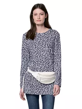 Выкройка: Удлинённый пуловер прямого кроя