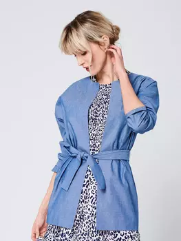 Выкройка: Удлинённый жакет