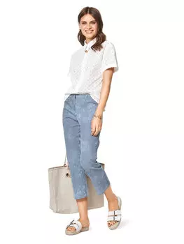 Выкройка: Укороченные брюки