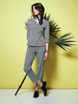 Выкройка: Укороченные брюки