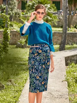 Выкройка: Узкая юбка