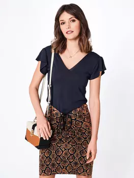 Выкройка: Узкая юбка-карандаш