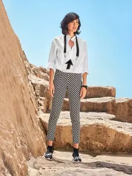 Выкройка: Узкие брюки