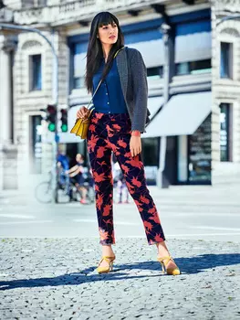 Выкройка: Узкие брюки