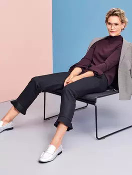 Выкройка: Узкие брюки длиной 7/8