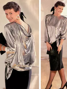 Выкройка: Вечерняя блузка