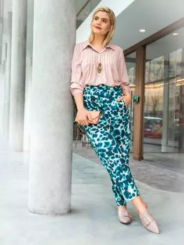 Выкройка: Выкройка брюк на эластичном поясе