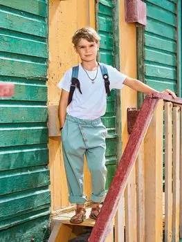 Выкройка: Выкройка брюк на широком поясе