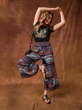 Выкройка: Выкройка брюк с растягивающимся поясом