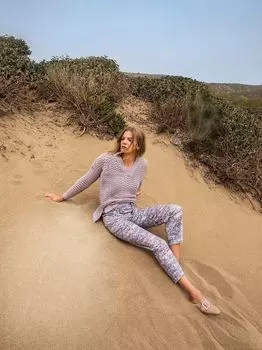 Выкройка: Выкройка прямых брюк длиной 7/8