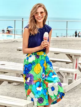 Выкройка: Запахивающаяся юбка