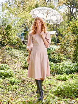 Выкройка: Запахивающееся платье