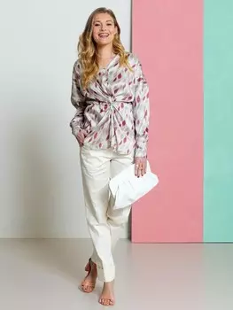 Выкройка: Зауженные книзу брюки