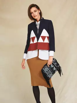 Выкройка: Жакет А-силуэта