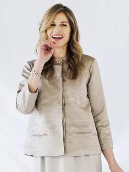 Выкройка: Жакет без воротника