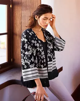 Выкройка: Жакет без застёжки