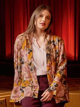 Выкройка: Жакет без застёжки