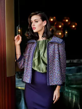 Выкройка: Жакет букле