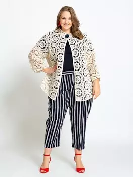 Выкройка: Жакет из кружевного полотна