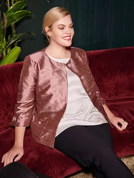 Выкройка: Жакет из шёлка