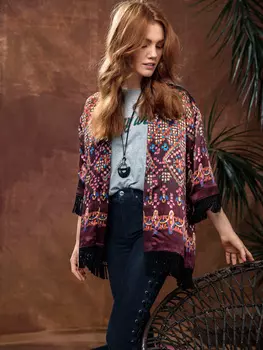 Выкройка: Жакет из шёлка