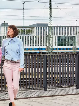 Выкройка: Жакет-куртка