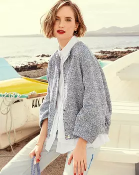 Выкройка: Жакет О-силуэта