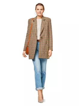 Выкройка: Жакет О-силуэта