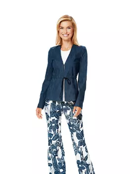 Выкройка: Жакет отрезной по талии