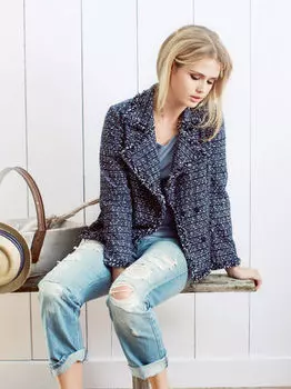 Выкройка: Жакет приталенного силуэта