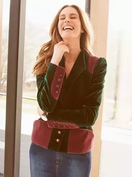 Выкройка: Жакет приталенного силуэта