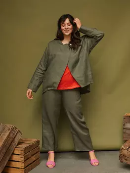 Выкройка: Жакет расклешенного силуэта