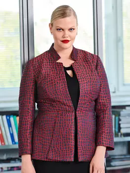 Выкройка: Жакет с баской