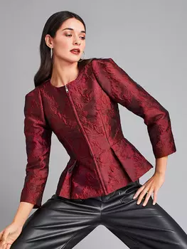 Выкройка: Жакет с баской