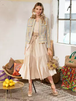 Выкройка: Жакет с баской