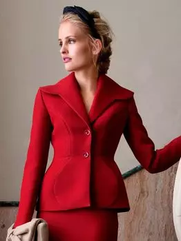 Выкройка: Жакет с баской