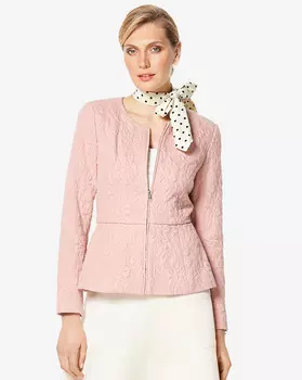 Выкройка: Жакет с баской